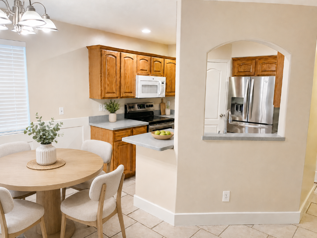 Kitchen (Staged)