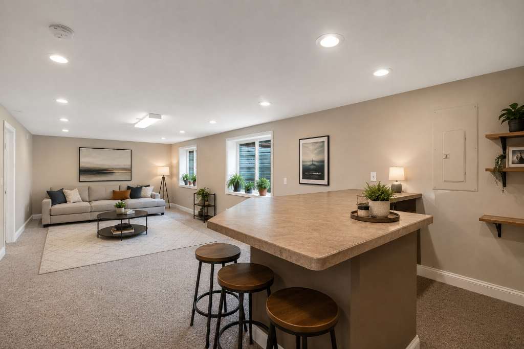 Basement Family Room