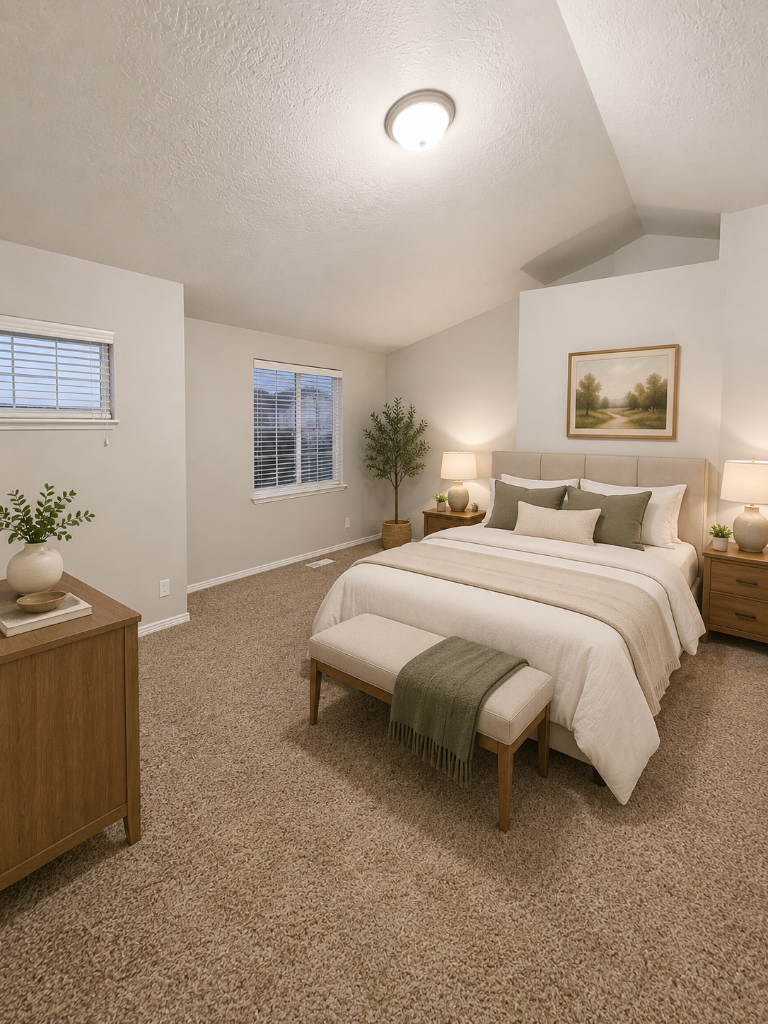 Primary Bedroom (Staged)