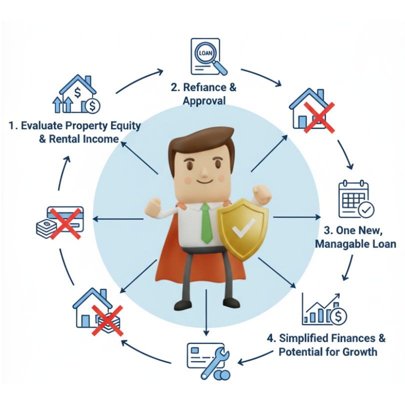 How debt consolidation works