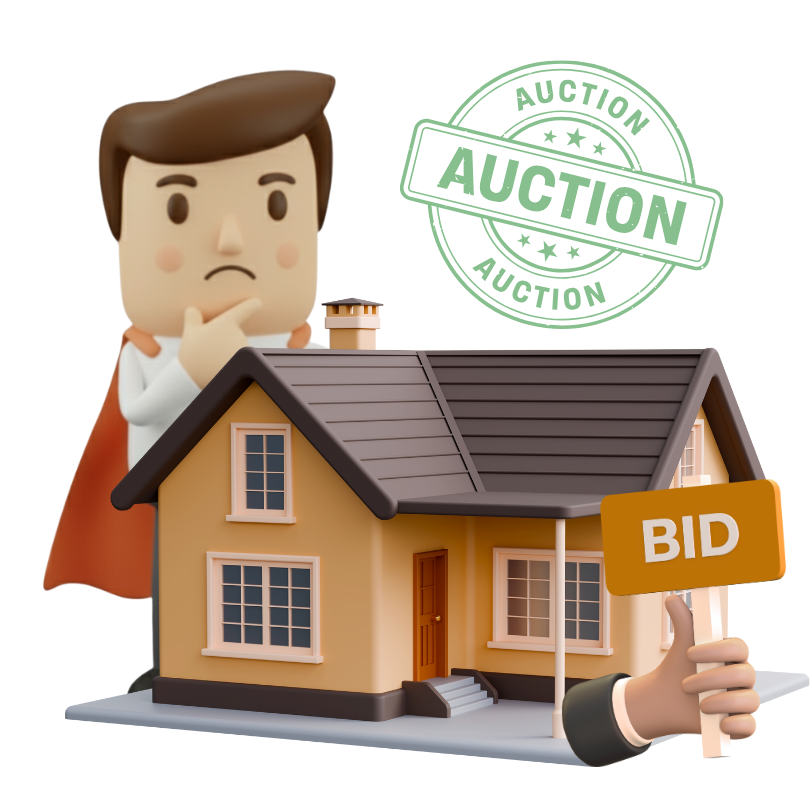 Auction property mortgage