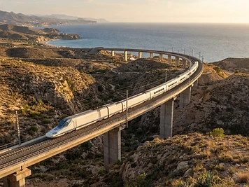 Budowa szybkiej kolei AVE łączącej regiony Murcja i Almería w Hiszpanii