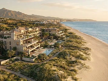 Las Dunas Club Marbella rezydencje z marką przy plaży Real de Zaragoza