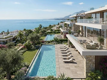 Ekskluzywna rezydencja EPIC Marbella z wnętrzami Fendi Casa i widokiem na morze na Golden Mile