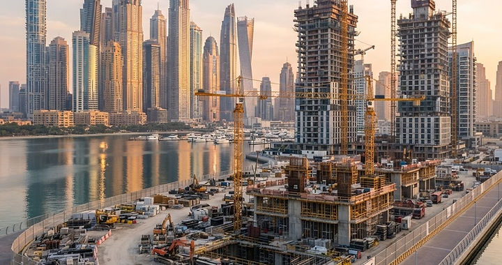 Ryzyko inwestycji w Dubaju: budowa nowych wież i ochrona escrow