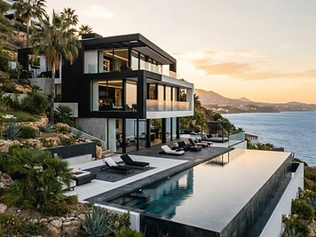 Karl Lagerfeld Villas Marbella luksusowa rezydencja z basenem na Złotej Mili