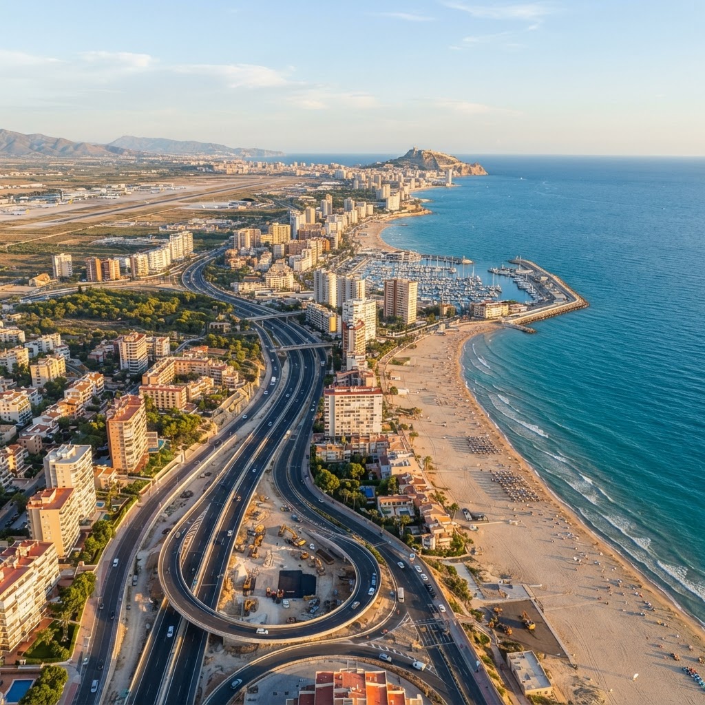 Costa Blanca 2026: 133 mln € w infrastrukturę i nowe loty