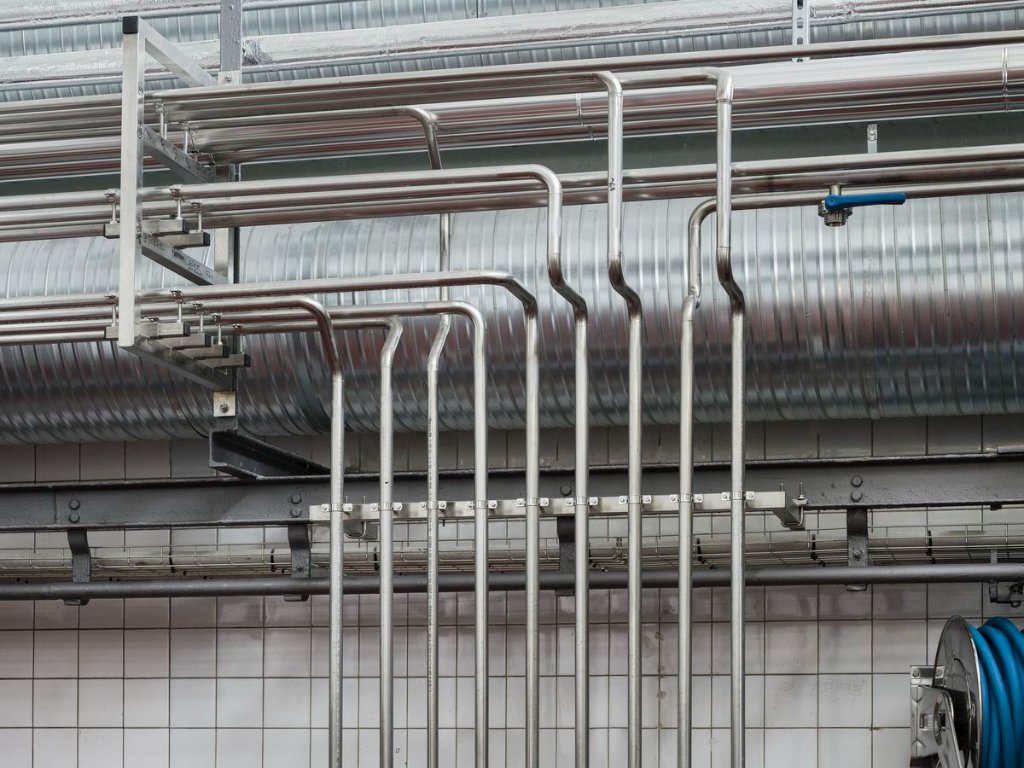 Réseaux de tuyauterie industrielle