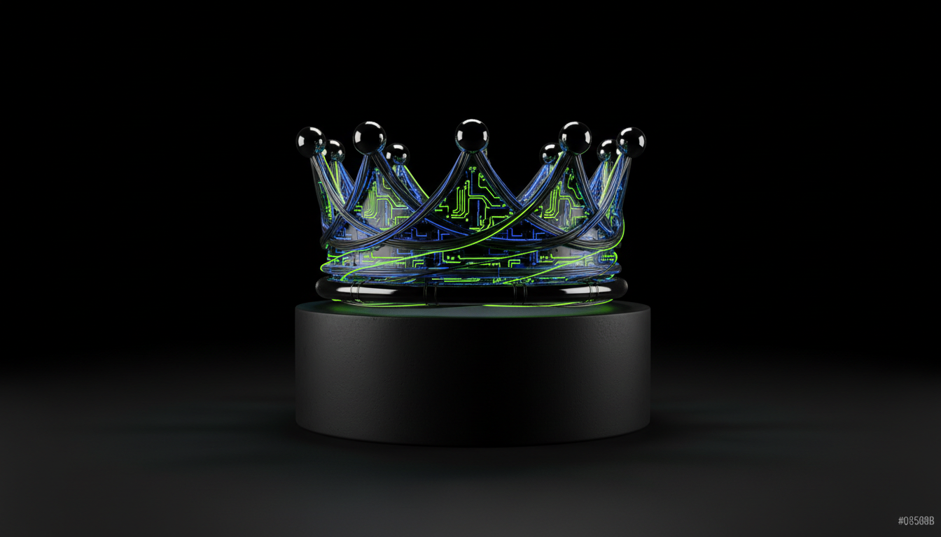 Fiber-optic crown