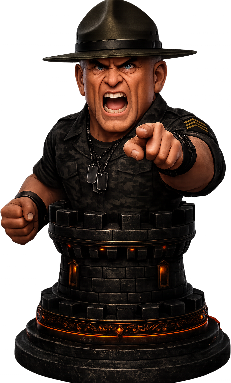 Sergeant Steel — official character