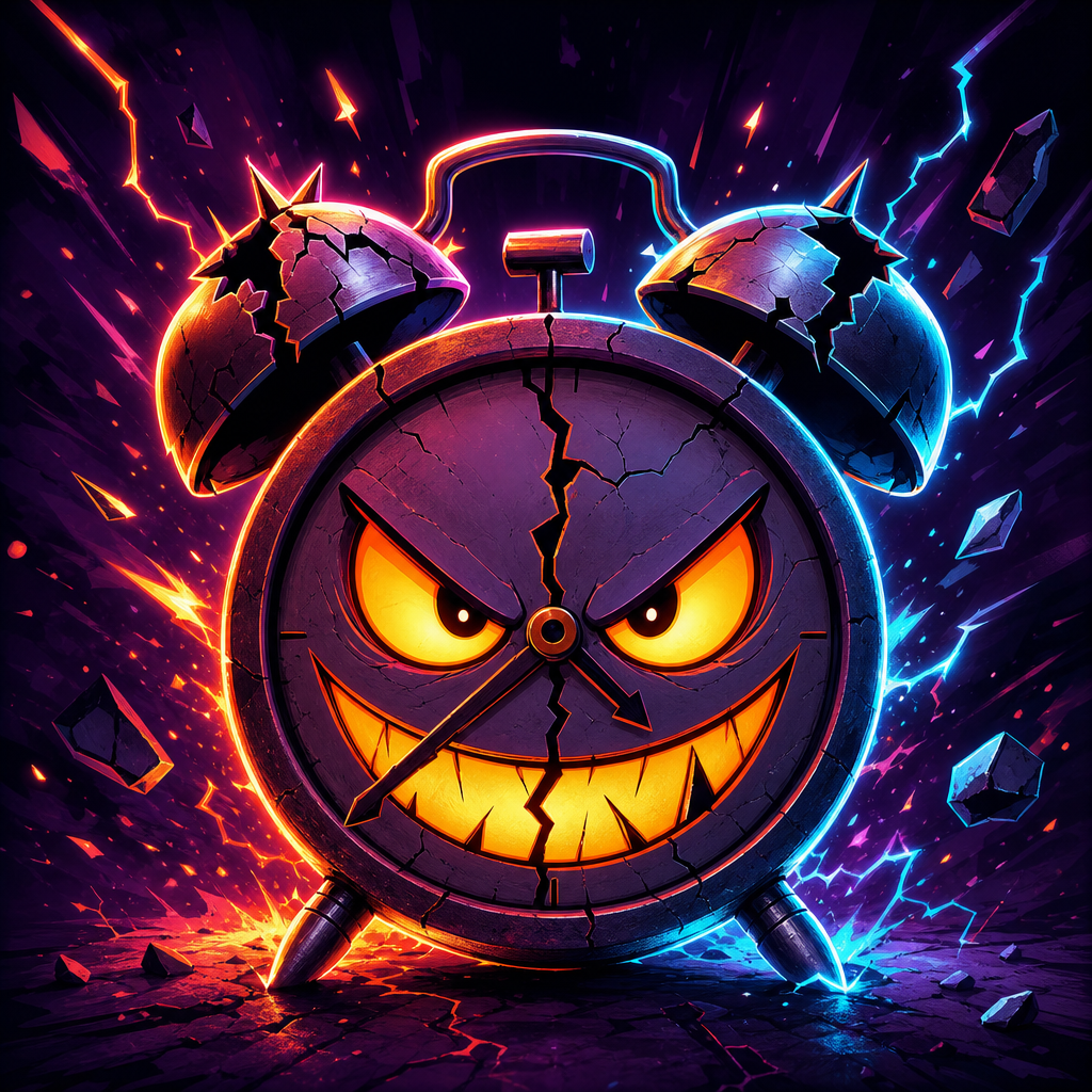 WakeUp Chaos evil alarm clock