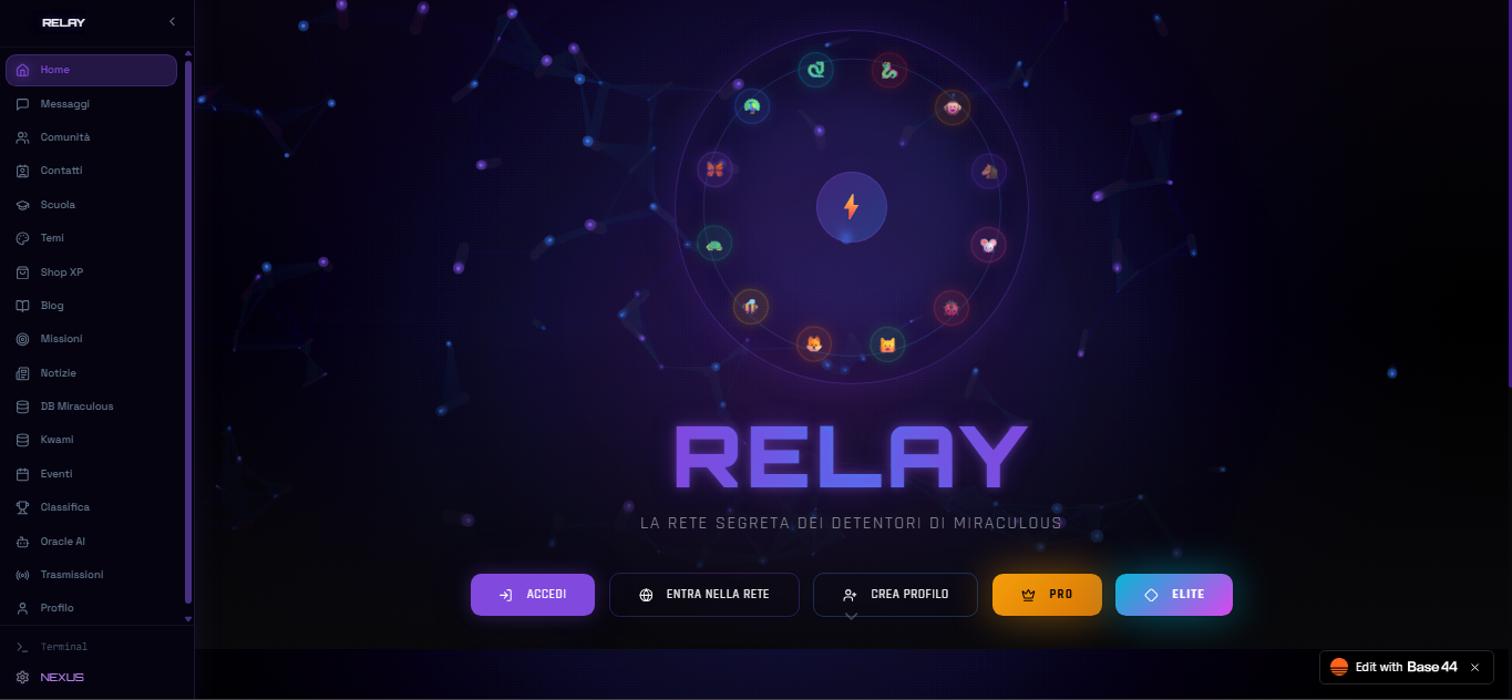 RELAY AI template preview