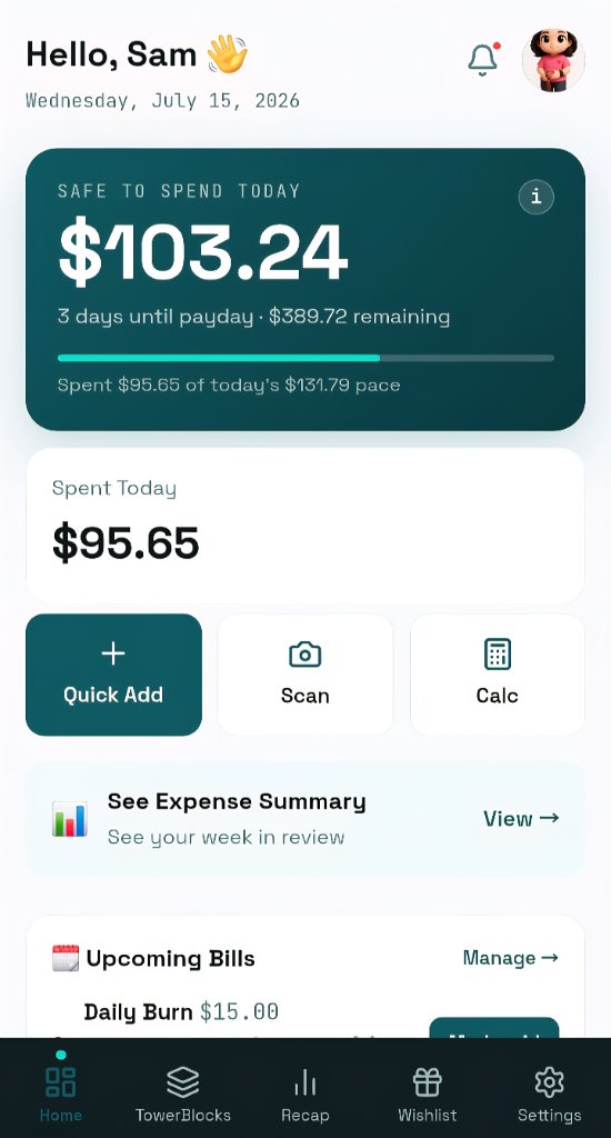 Safe to Spend Today