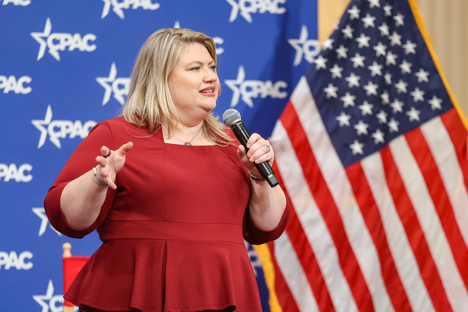 Rep. Kat Cammack at CPAC's Women Warriors Summit