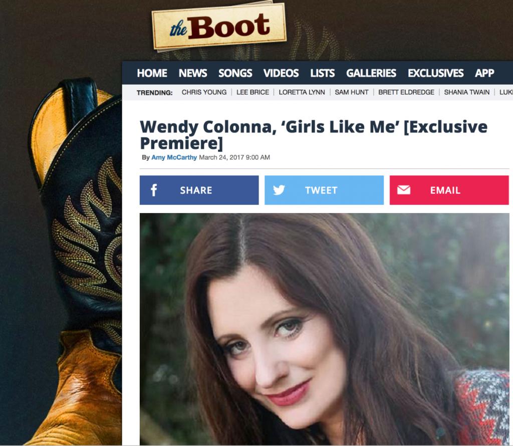 Wendy Colonna, 'Girls Like Me' [Exclusive Premiere]