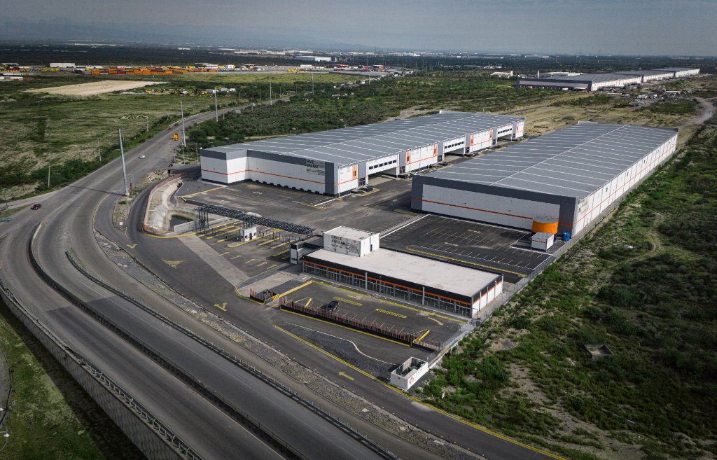 Miller Parks industrial park aerial view