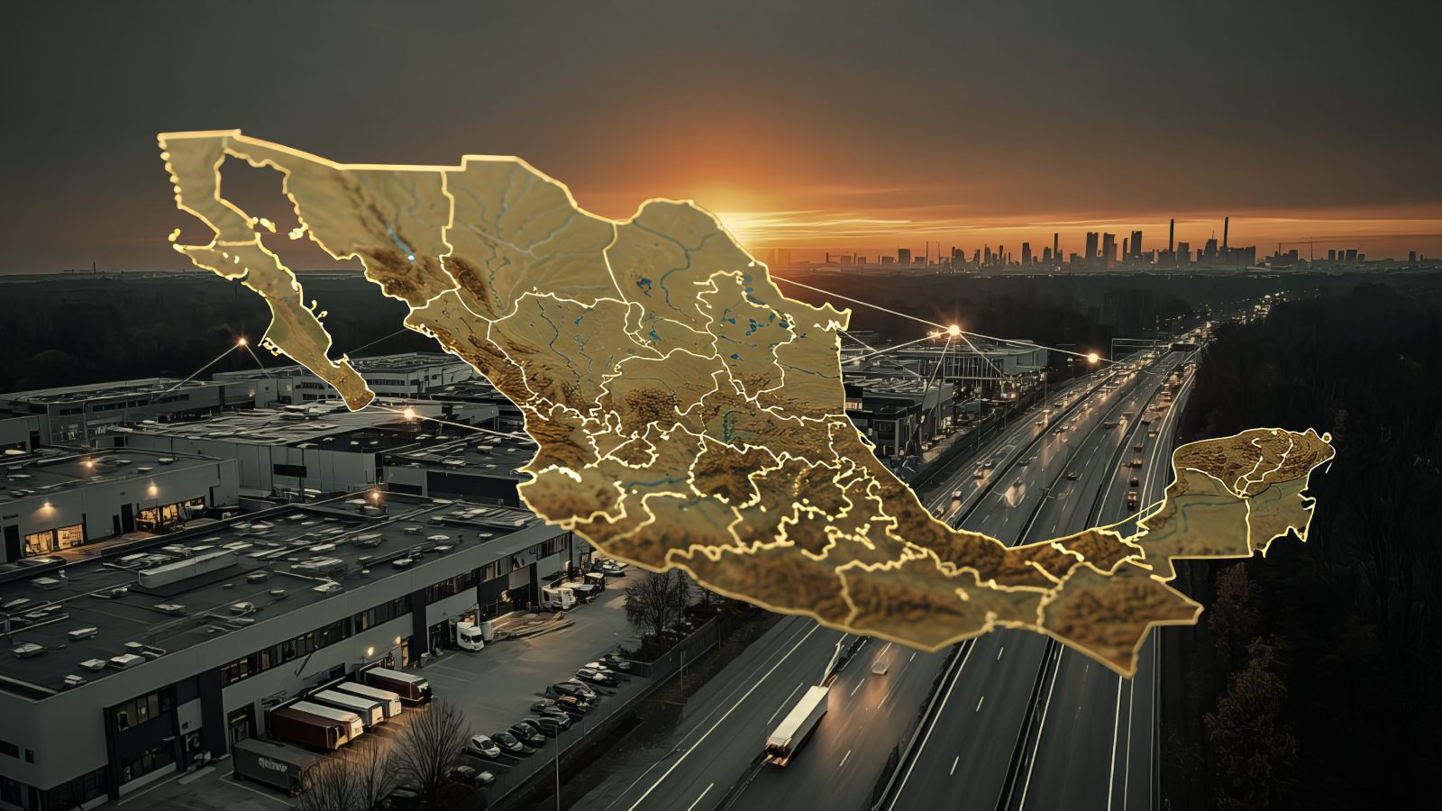 477 parques industriales en México: el mapa de concentración que define dónde está la oportunidad