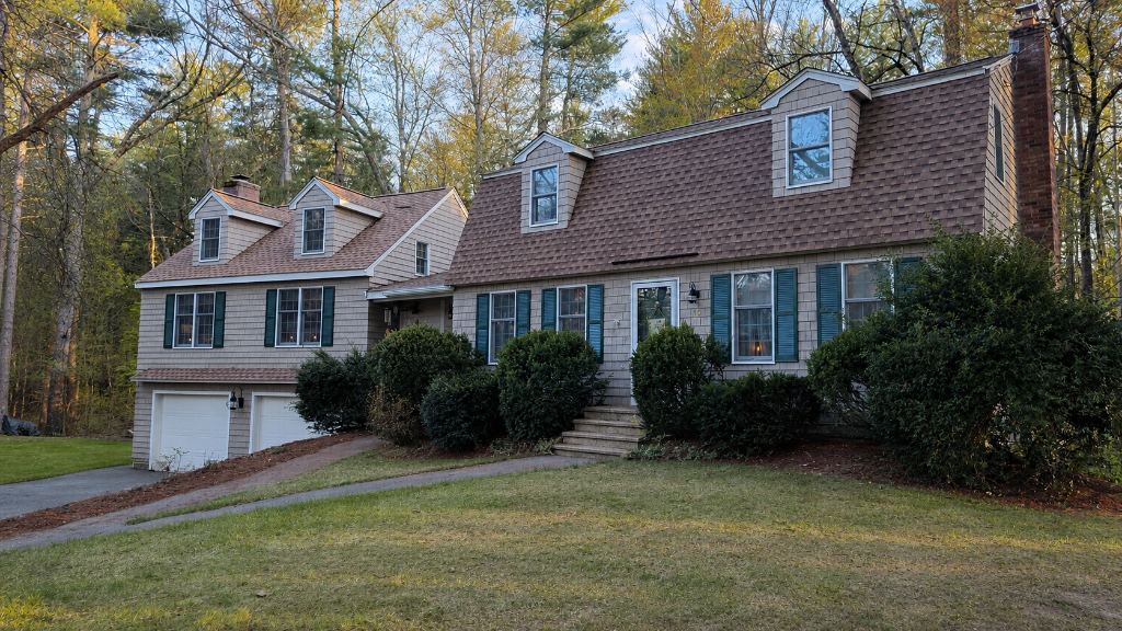 Beautiful completed roofing project