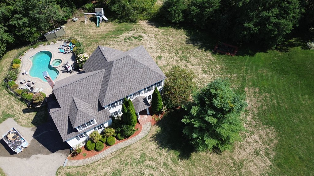 Beautiful completed roofing project