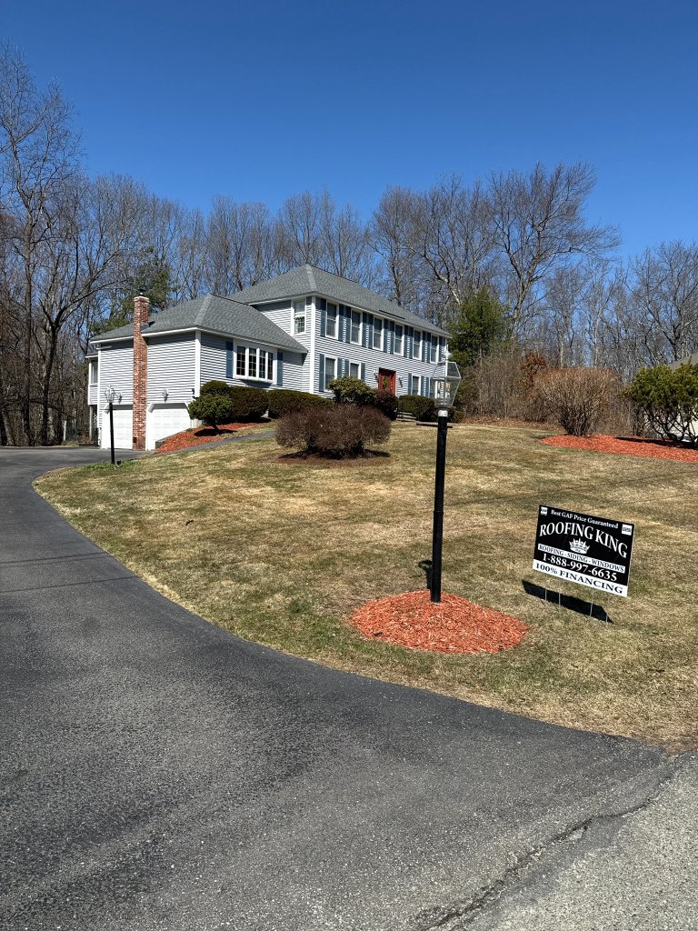 Professional roofing work