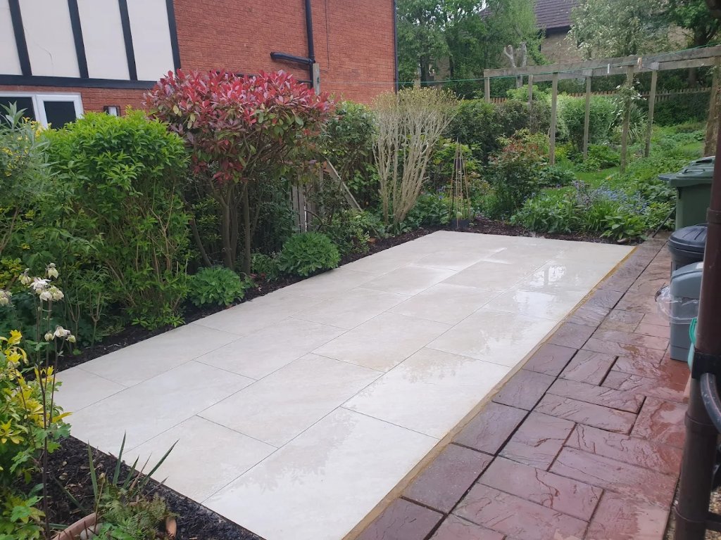 Patio Laying