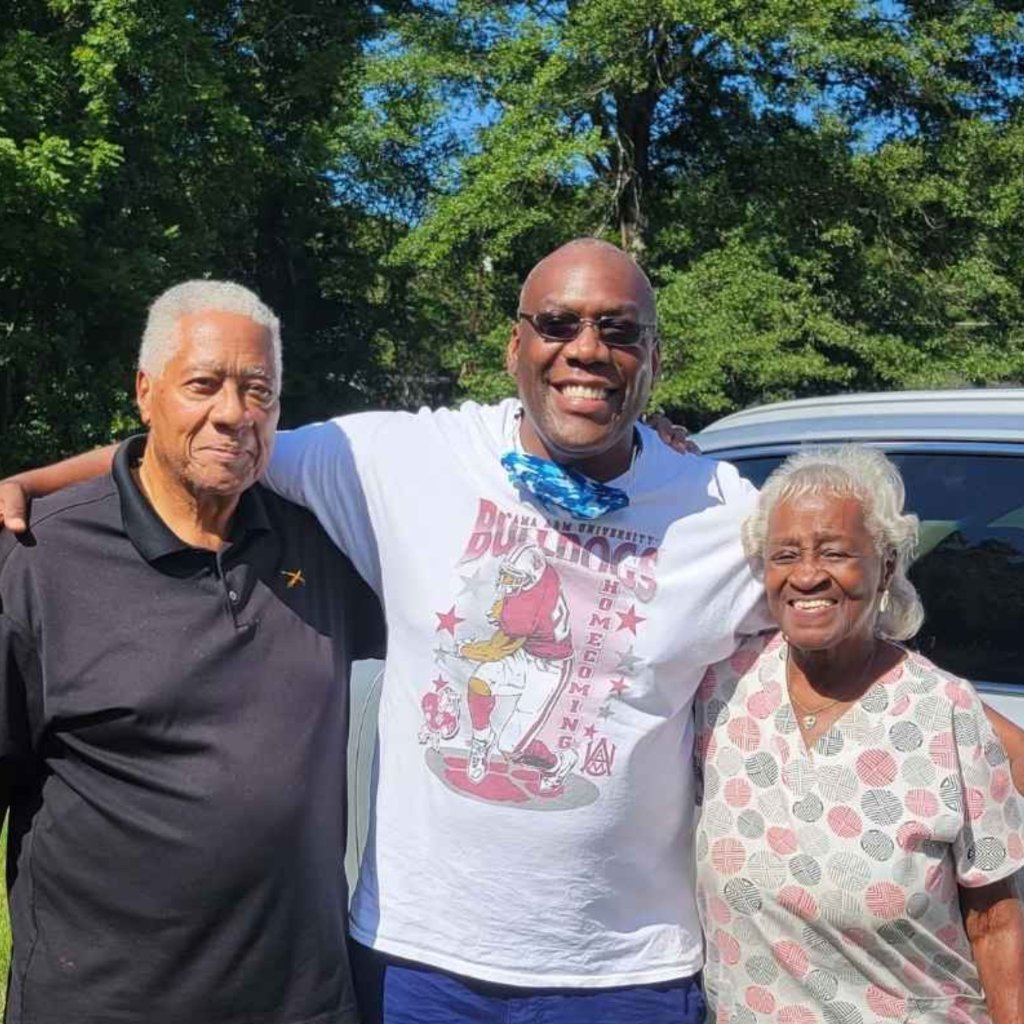 Art Fuller with Uncle Charlie and Aunt Liz