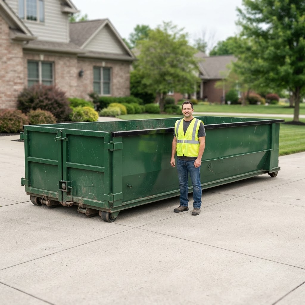20 Yard dumpster