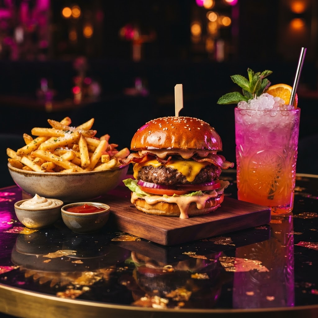 Highway Hunger catered celebration spread