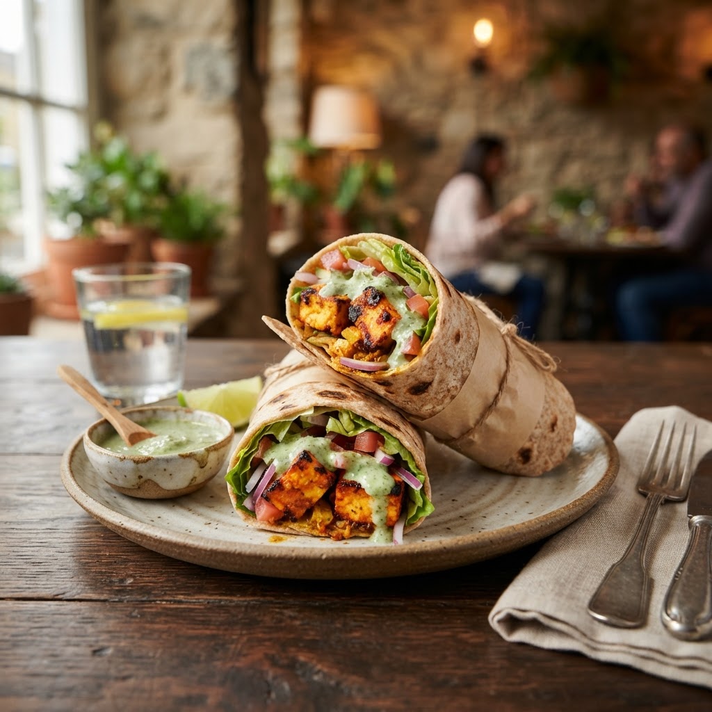 Tandoori Paneer Wrap