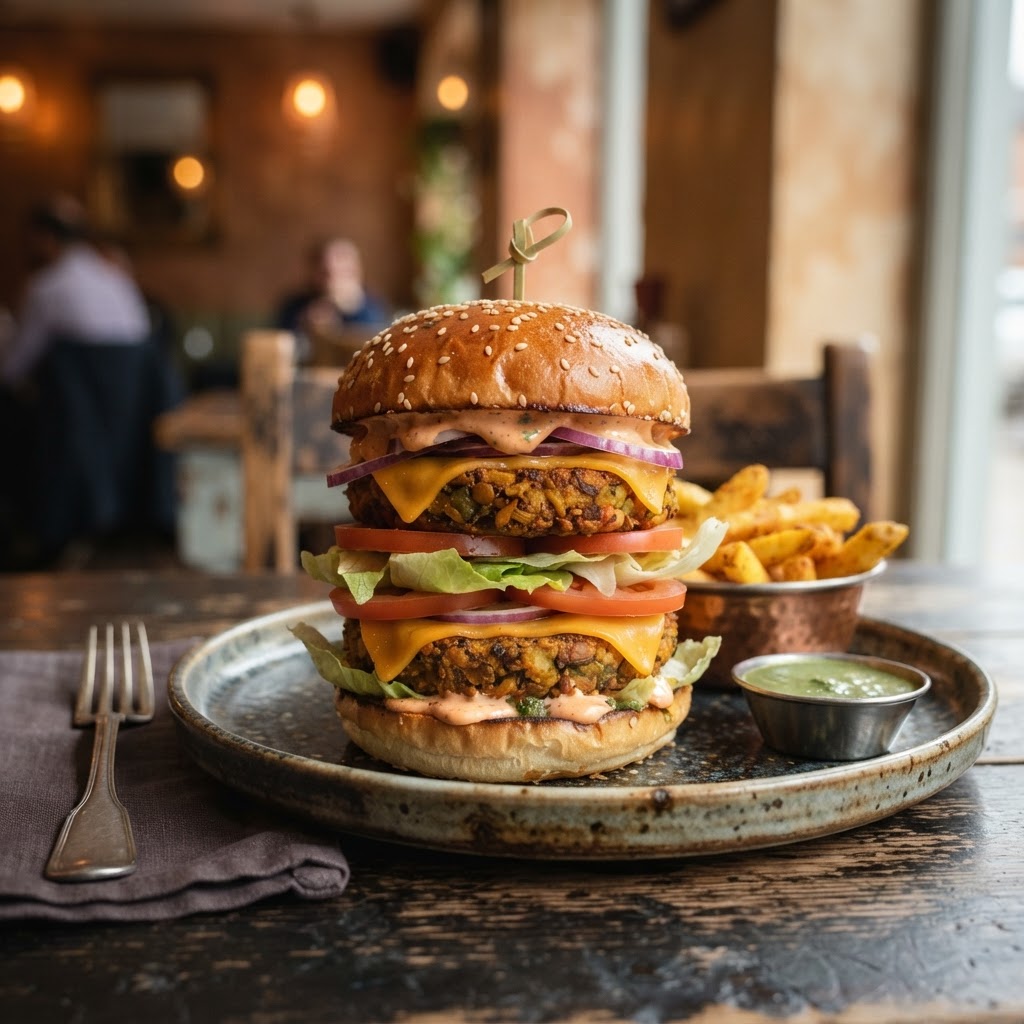 Highway Special Double Decker Burger