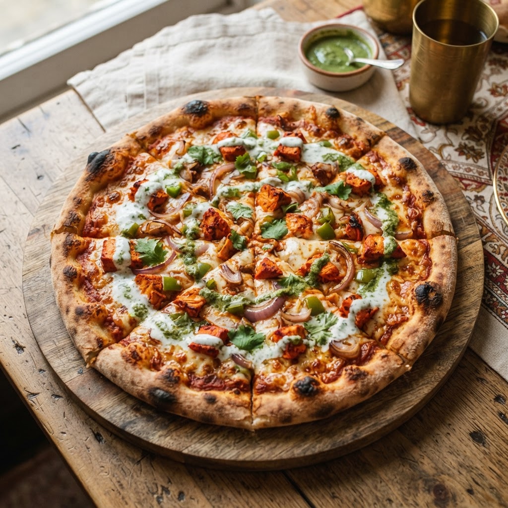 Chicken Tikka Pizza (Medium)