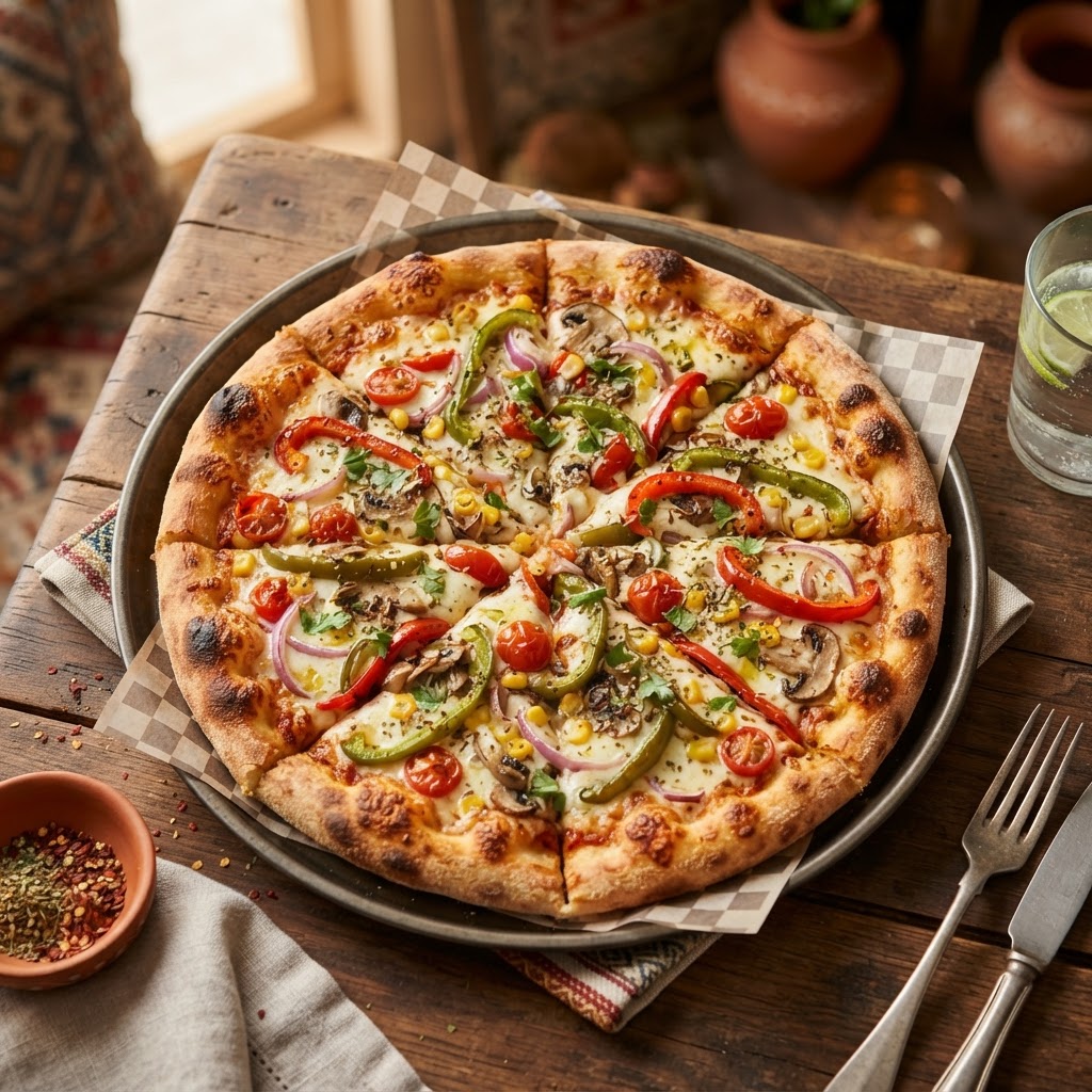 Fresh Veggie Pizza (Medium)