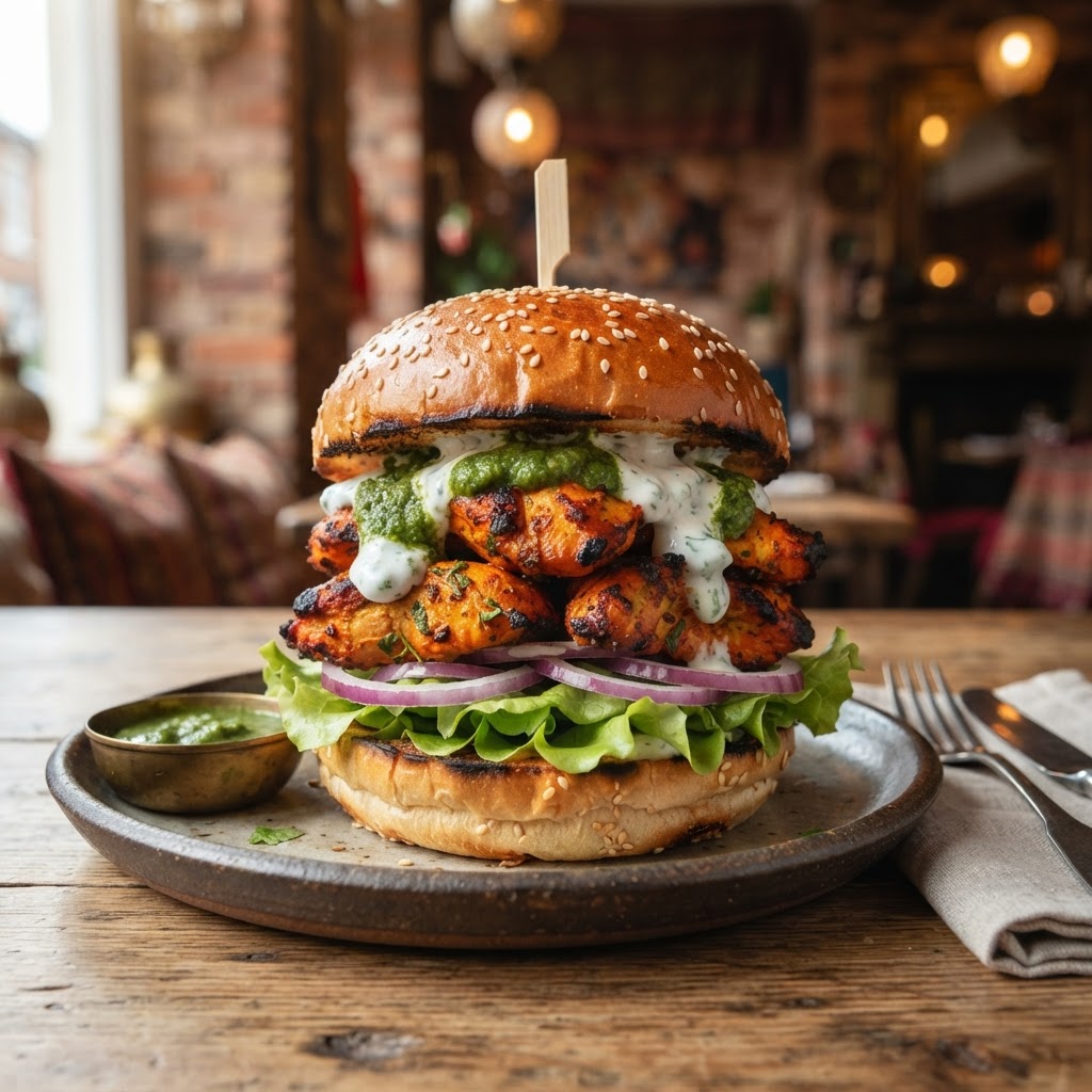 Tandoori Chicken Burger