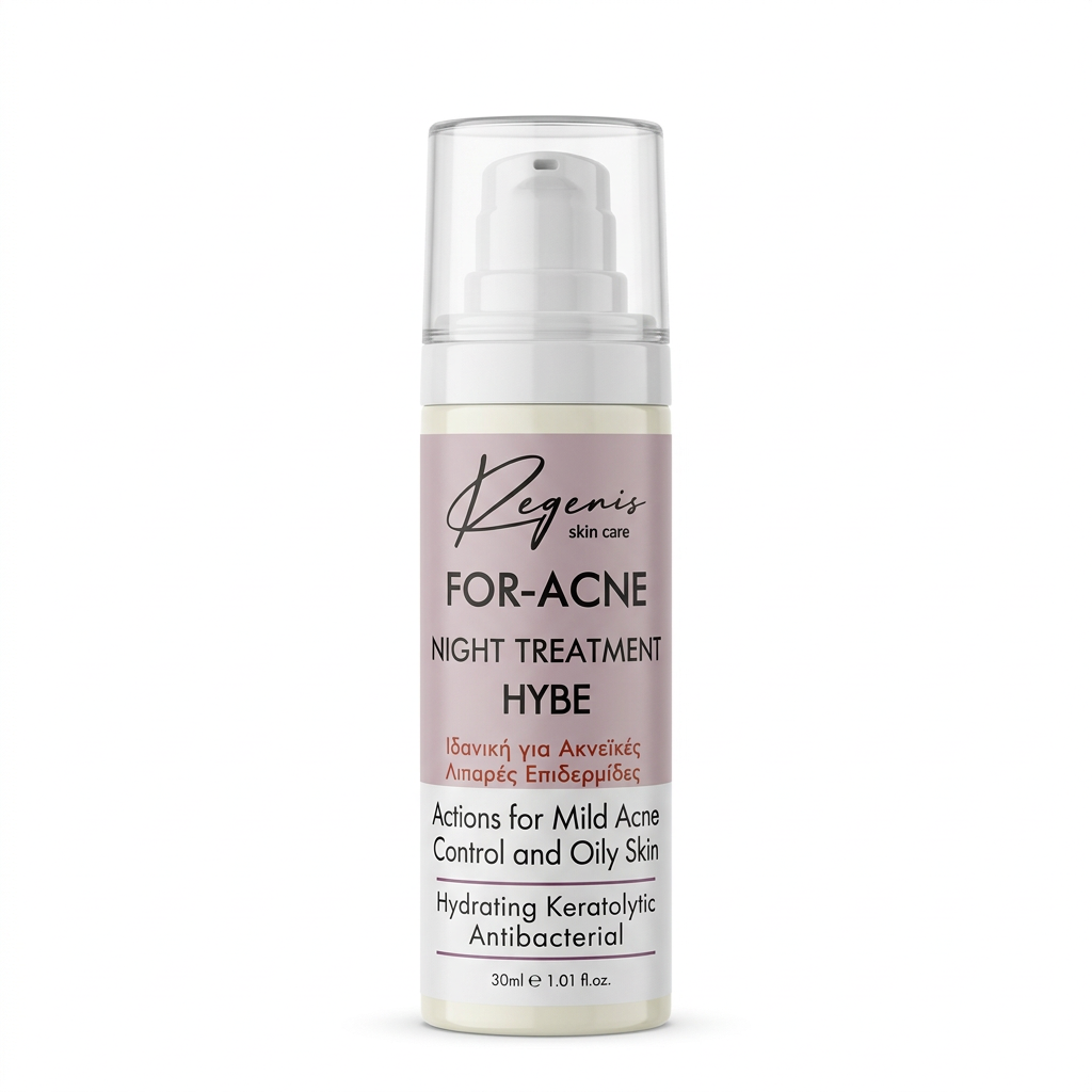FORACNES HYBE CREAM — Για επιδερμίδα που ερεθίζεται εύκολα μετά από καθαρισμό ή έντονη φροντίδα. Σχεδιάστηκε για πιο ήρεμη καθημερινή αίσθηση. | Regenis