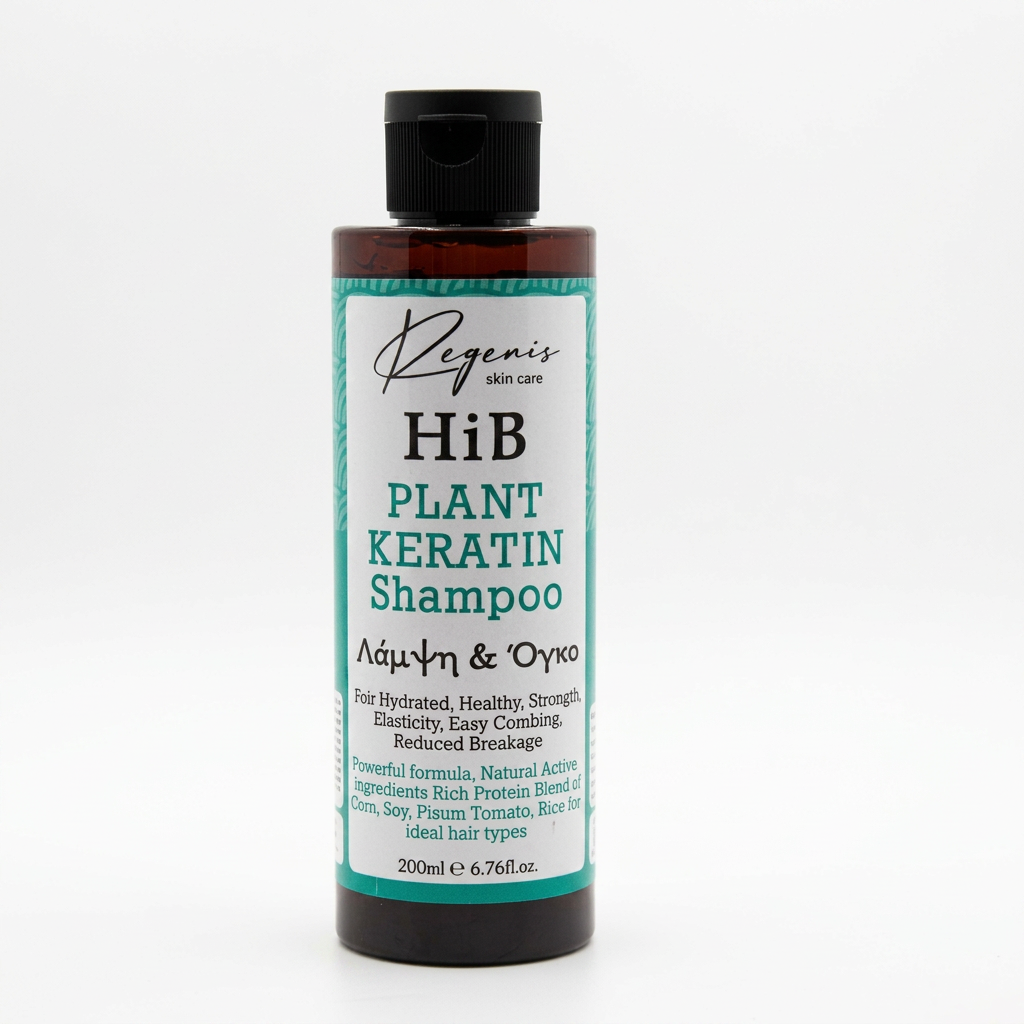 HIB PLANT KERATIN SHAMPOO — Για μαλλιά που φριζάρουν εύκολα ή δείχνουν ταλαιπωρημένα μετά από θερμότητα και βαφές. | Regenis