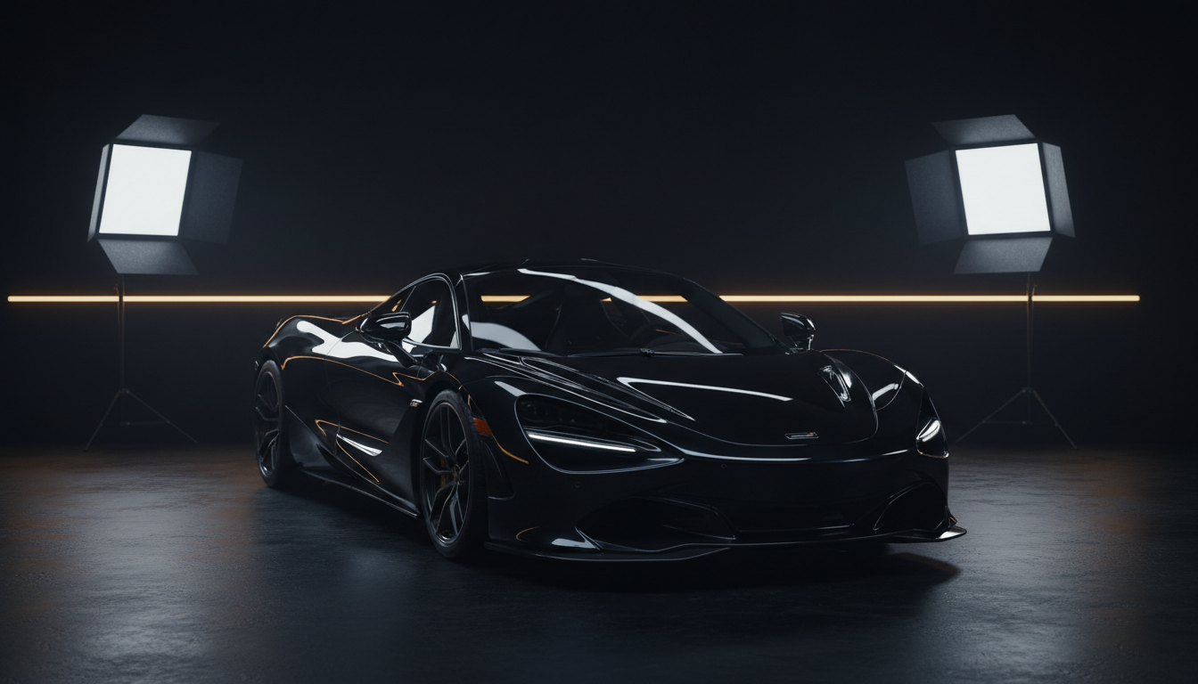 Luxury detailed car