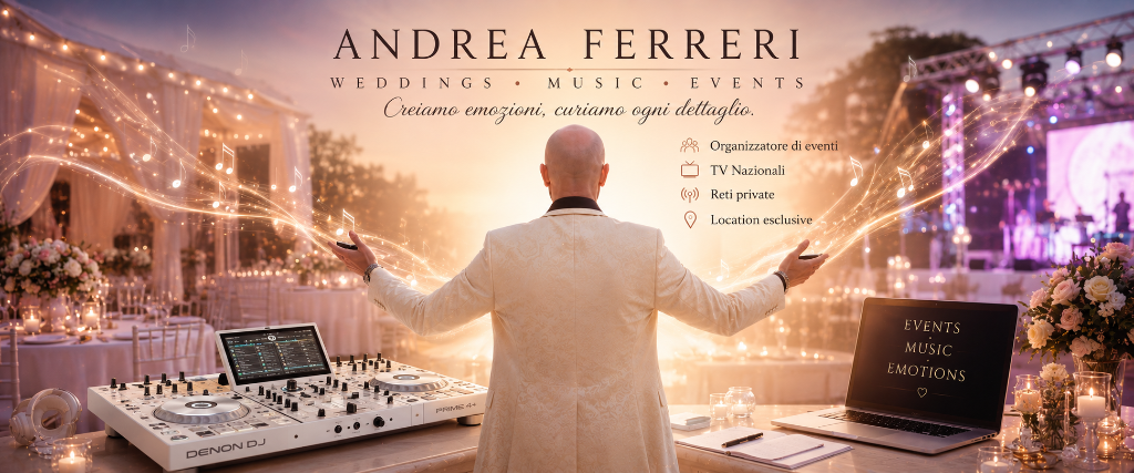 Andrea Ferreri - Wedding Planner & Event Designer