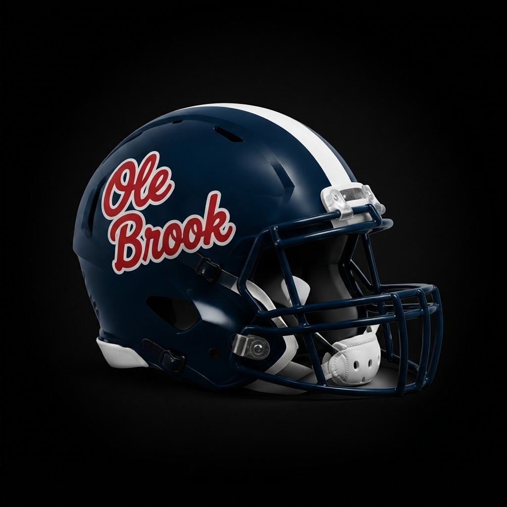 Brookhaven Panthers football helmet