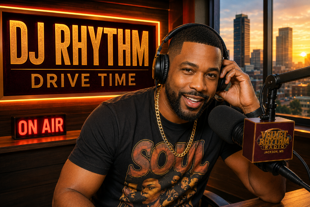 DJ portrait of DJ Rhythm