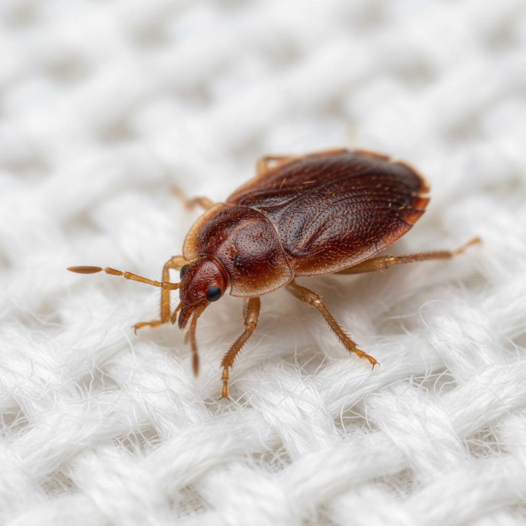Bedwantsen macro fotografie