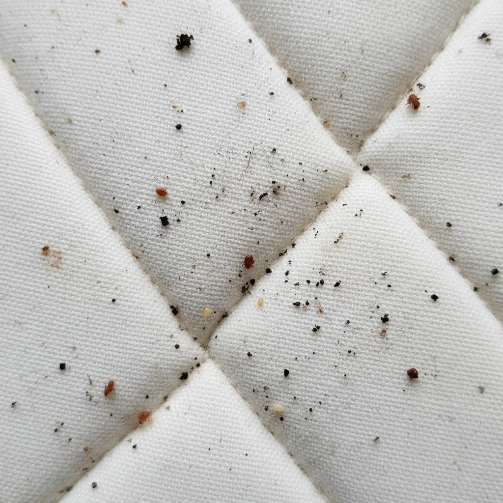 Ziet u sporen van de bedwants?