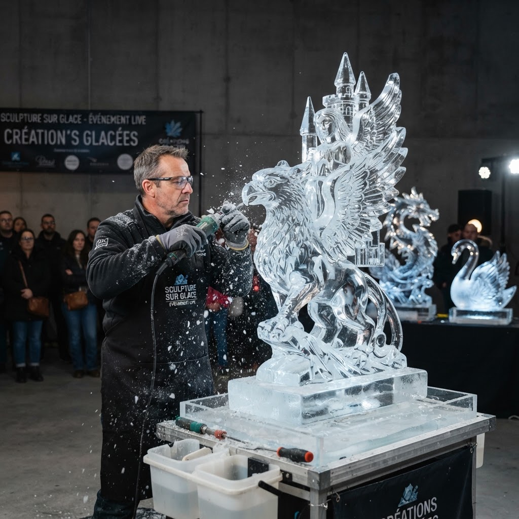 Sculpture Sur Glace