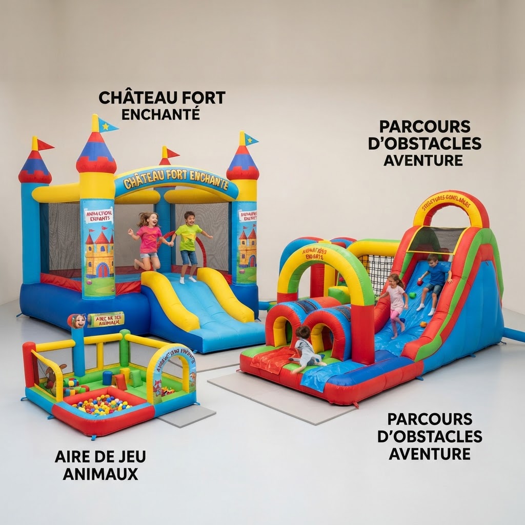 Structures gonflables enfants