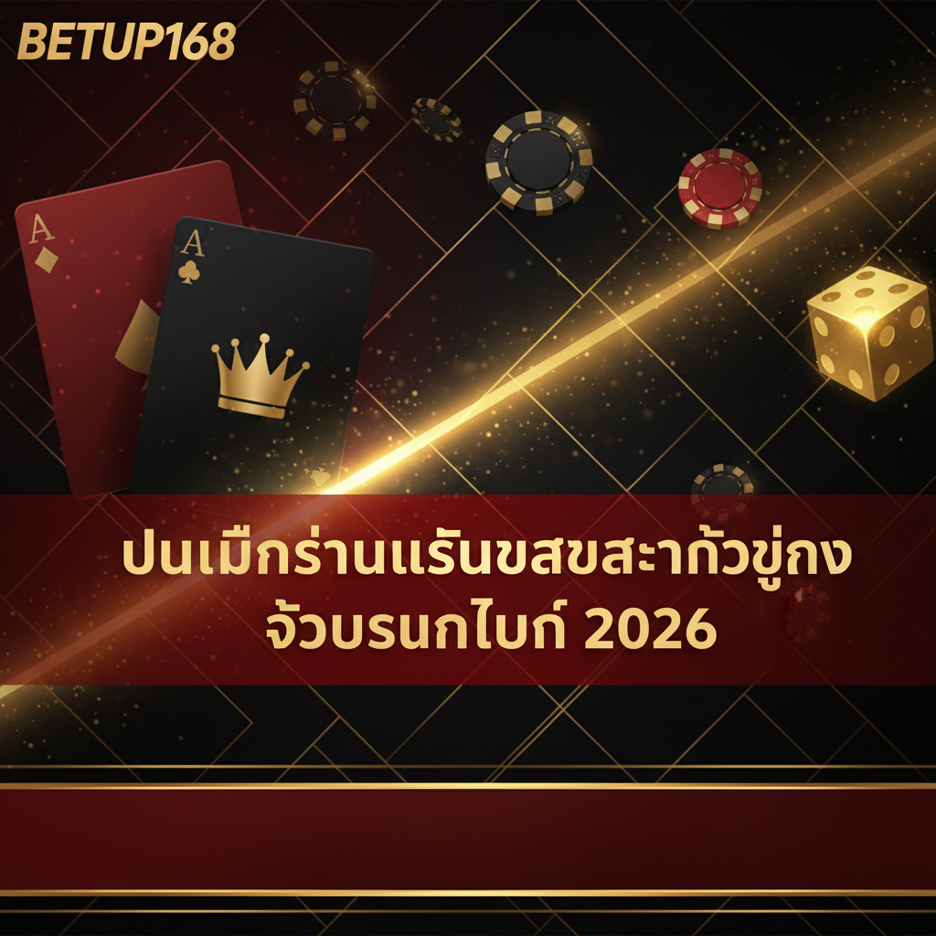 ปูพื้นฐานเล่นบาคาร่าให้เก่ง ฉบับสมบูรณ์ 2026 คู่มือพิชิตเกมไพ่ยอดนิยม