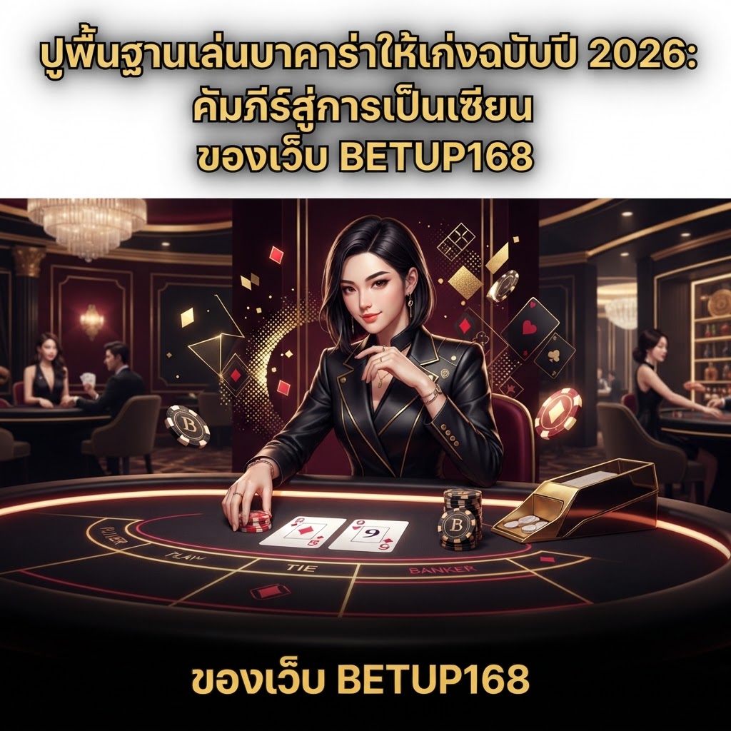 ปูพื้นฐานเล่นบาคาร่าให้เก่งฉบับปี 2026 คัมภีร์สู่การเป็นเซียน