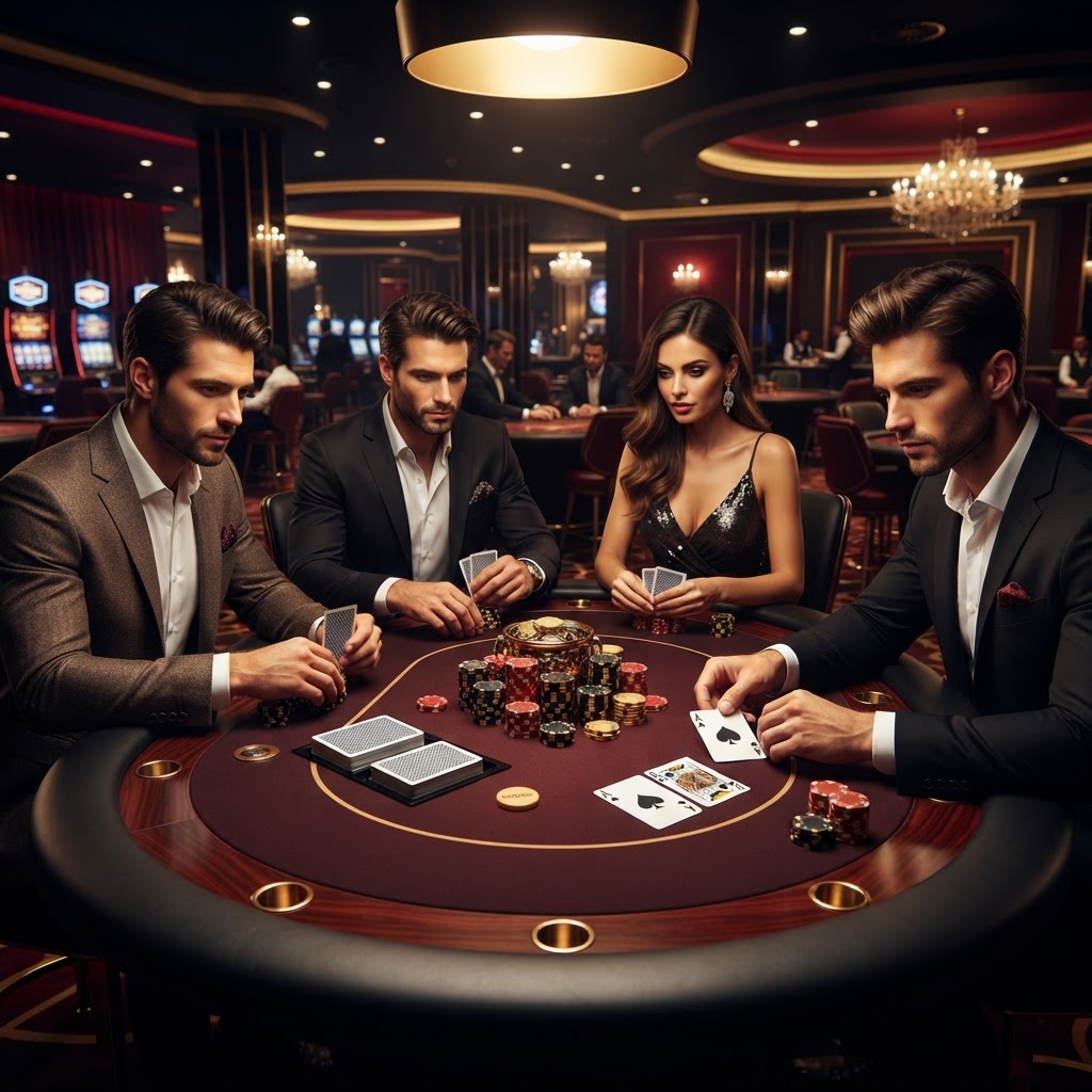 Poker เกมไพ่ที่มีผู้เล่นนิยมเล่นมากที่สุดอันดับหนึ่งของโลก
