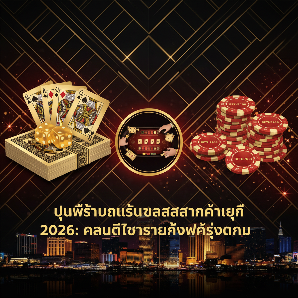 ปูพื้นฐานเล่นบาคาร่าให้เก่ง ฉบับสมบูรณ์ 2026 คู่มือพิชิตเกมไพ่ยอดนิยม