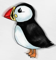 Little Puffin Merch Tracker logo