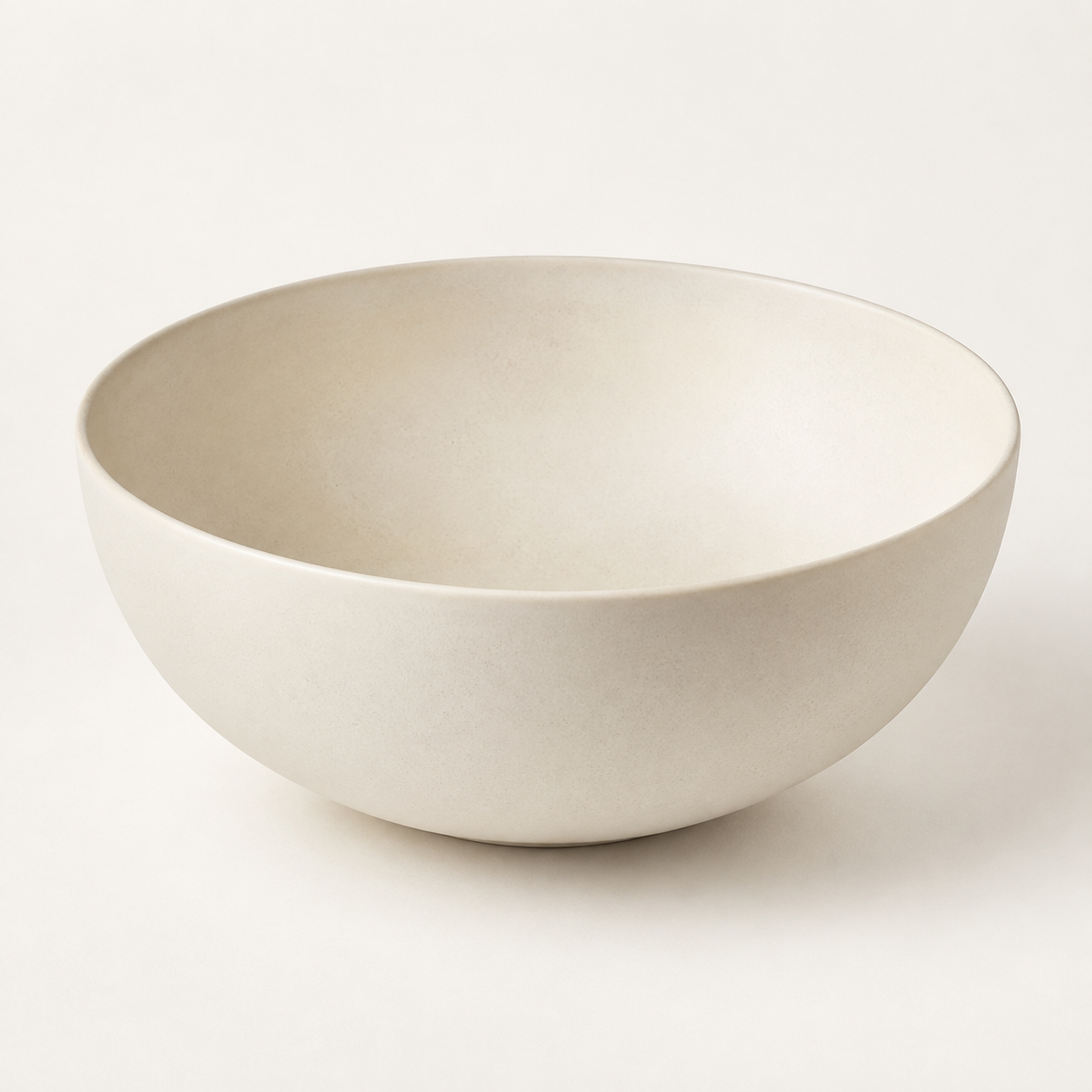 Chalk ceramic serving bowl