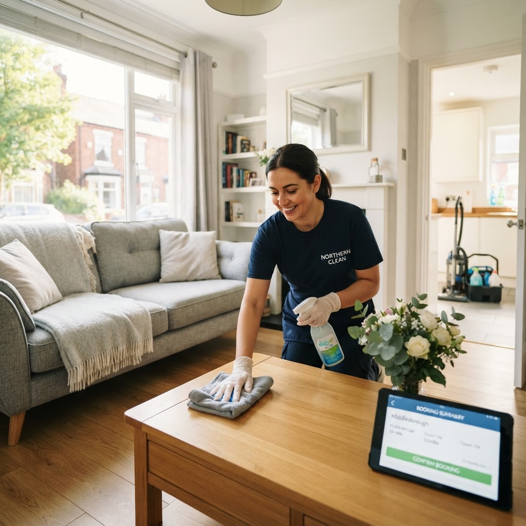 Middlesbrough House Cleaning: Costs & Booking a Cleaner